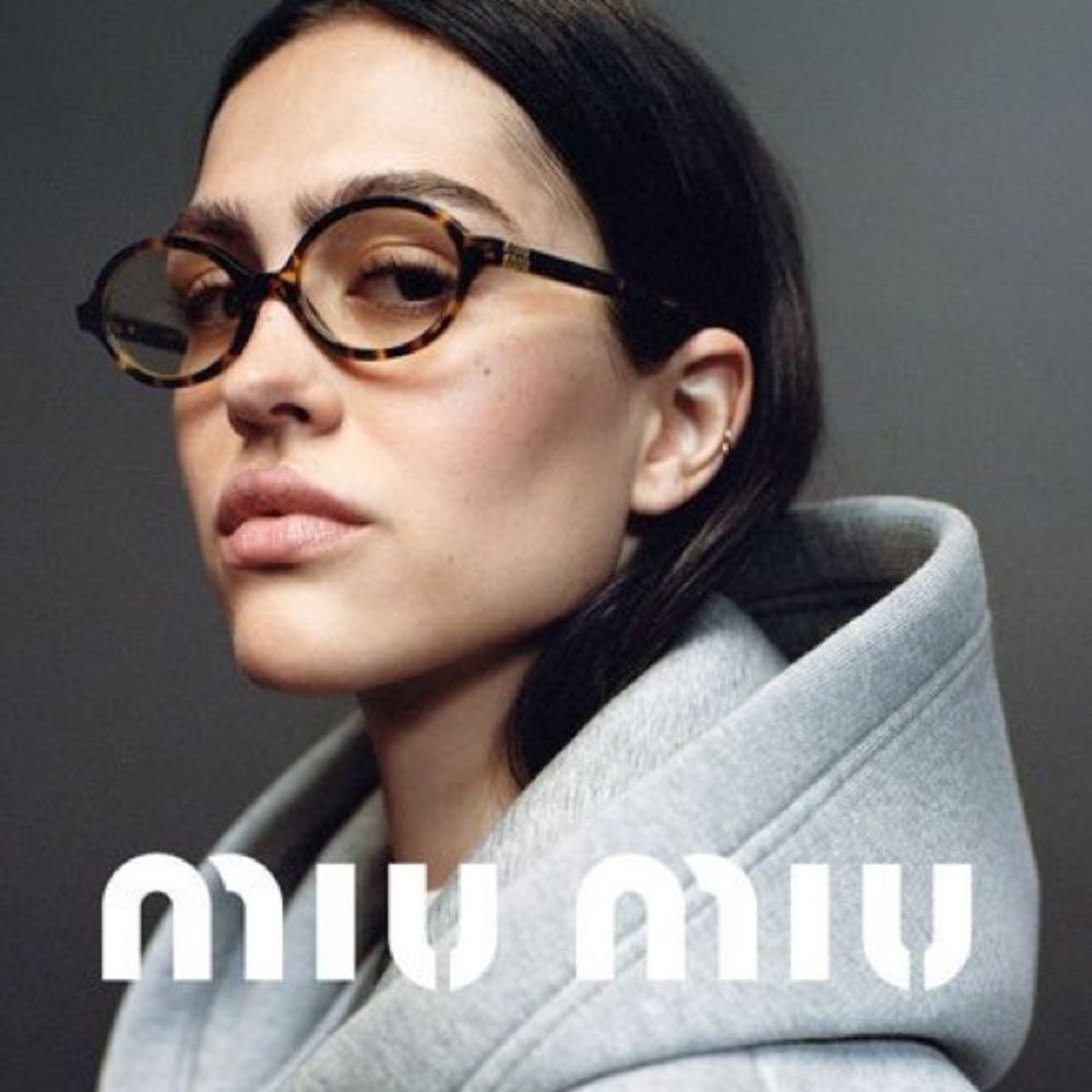 Miu Miu Black and Gold Eyewear - Picture 4 of 4